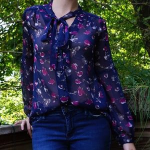 Express Floral Blouse